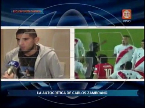 Selección Peruana: Carlos Zambrano contó por qué el árbitro le sacó tarjeta amarilla (VIDEO)