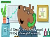 Peppa Pig George Catches a Cold with subtitles