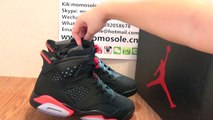 Authentic Air Jordan 6 Black Infrared