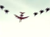 تحليق مقاتلات F 15 مع طائرة الاوكس | سيف عبدالله