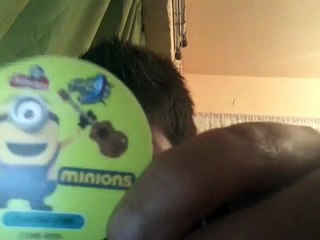 Mostrando mi coleccion de tazos de los minions