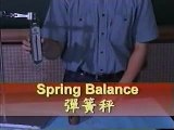 Measuring instruments for Physics - SPRING BALANCE