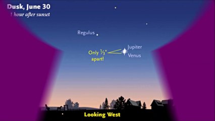 The Star of Bethlehem  Graces the Evening Sky Amazing