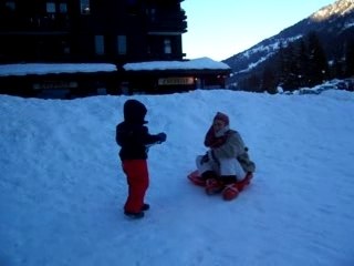 Valmorel 2006  descente en luge