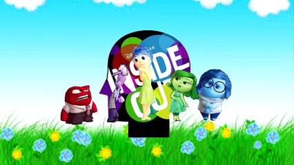 Inside out Five Finger Family Nursery Rhymes Cartoon Animation Nursery Song For Kids[FOR KIDS]