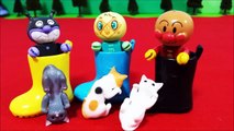 アンパンマンおもちゃアニメ❤ペットの長靴ねこ Anpanman Toys Animation