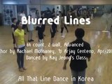 Blurred lines - Line Dance (Demo & Walk Through)