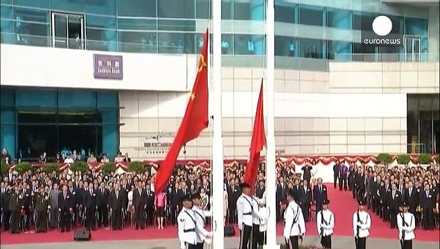 هنگ کنگ هجدهمین سالگرد الحاق به چین را جشن می گیرد