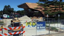 Construction of the Eli Broad Museum - Michigan State University, East Lansing, Michigan