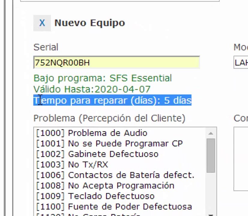 Repair Tracker Motorola Solutions