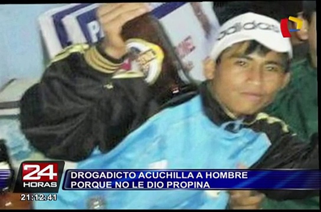 Manchay: drogadicto acuchilló a hombre porque se negó a darle dinero