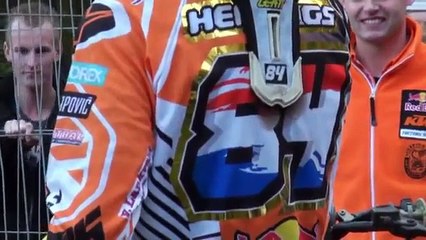 The one man show of Jeffrey Herlings in Harfsen