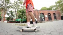 Skater rides and destroys Kanye West Adidas Shoes - Yeezy Boost 350s