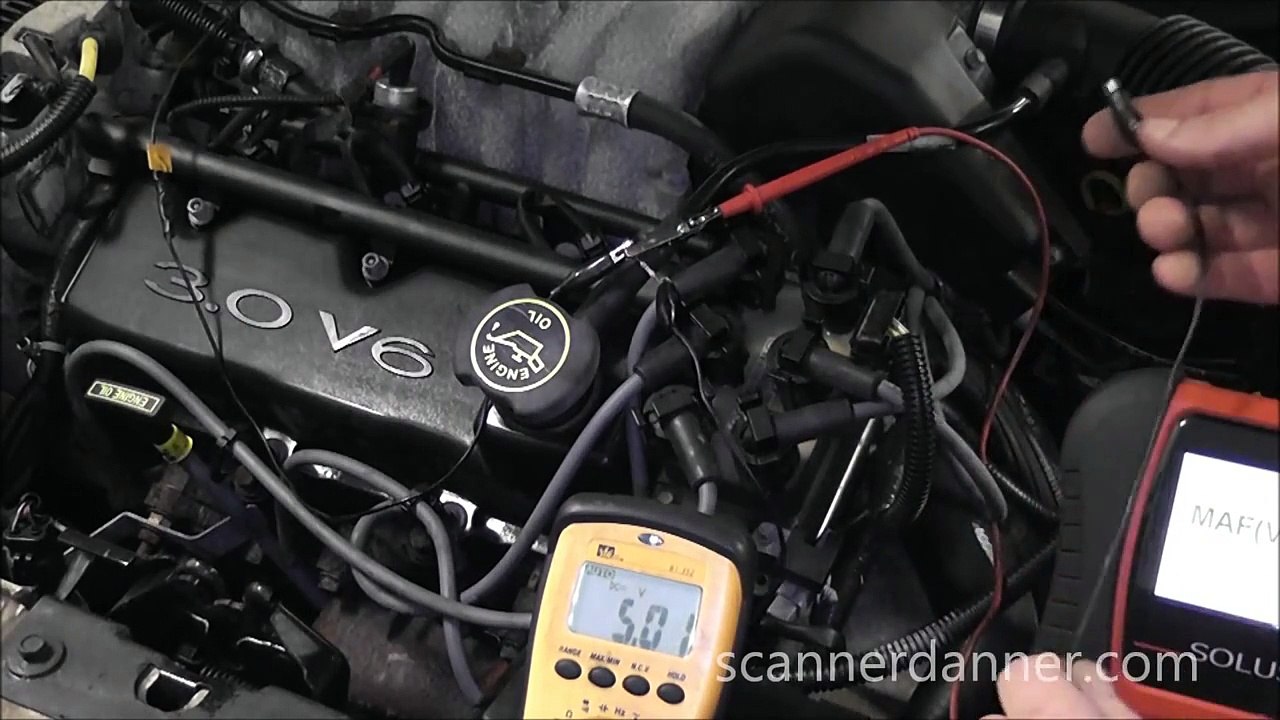 Signal Circuit Integrity Testing Variables (Ford 4-wire MAF sensor example)