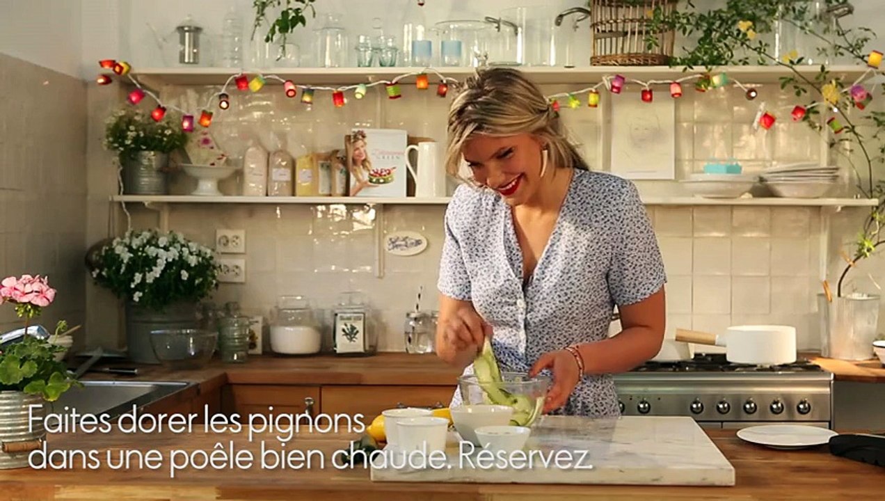 Recette - Tagliatelles de courgettes crues