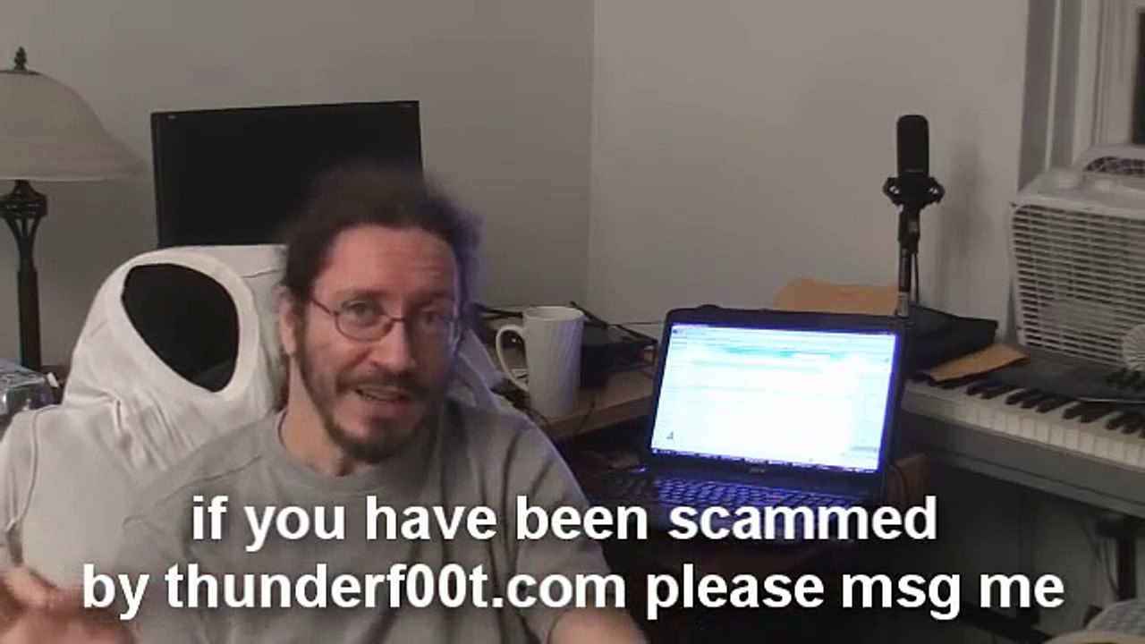 Thunderf00t.com IS A SCAM