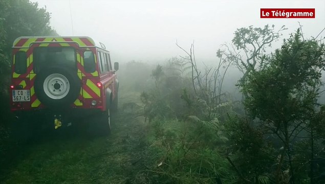 Lande du Cranou. 20 ha partent en fumée