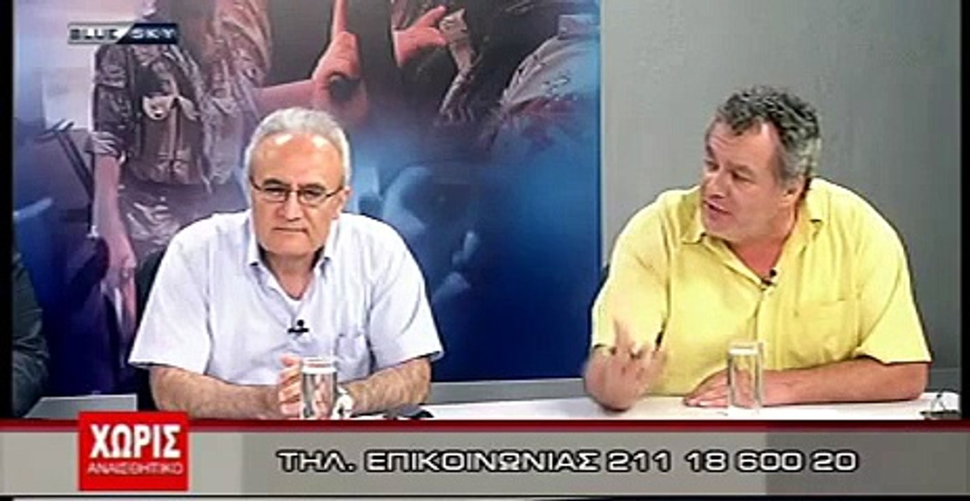CRASHonline.gr - Ο Γιώργος Λεκάκης στο ''Χωρίς Αναισθητικό''