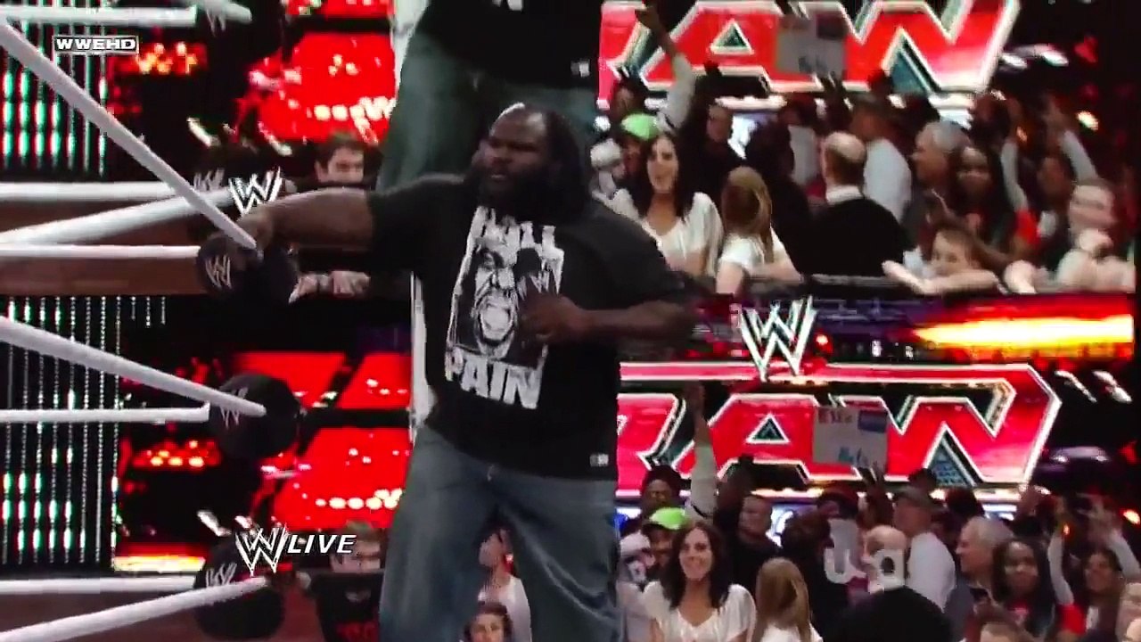 John Cena gets owned by Masked Kane - Raw Supershow