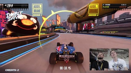 TrackMania Turbo - PS4 Co-op Gameplay