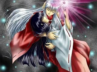 kikyo and inuyasha far away