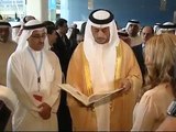 سلطان بن طحنون يفتتح معرض أبوظبي الدولي للكتاب 2012