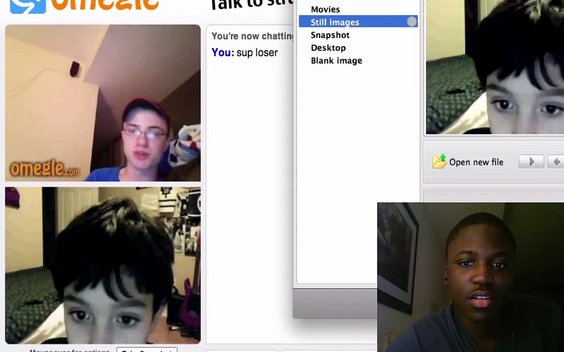 How to make a guy look stupid on Omegle