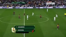 سرعة كريستيانو رونالدو الخيالية ضد برشلونة في الدقيقة 105 كأس الملك 2011 تعليق عصام الشوالي