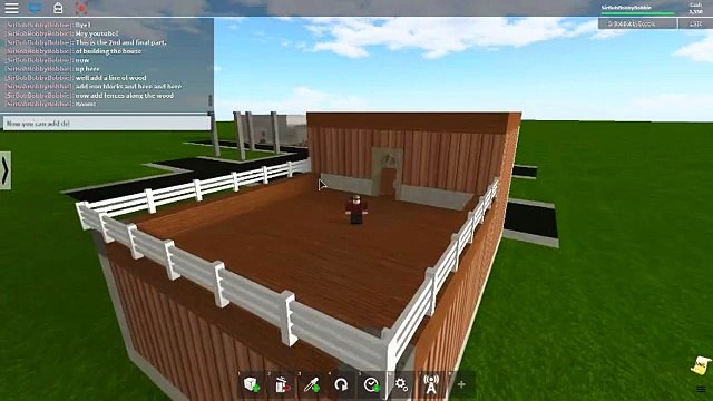 How To Make A Modern Wood House On Roblox Pt 2 Video Dailymotion - making a roblox modern house