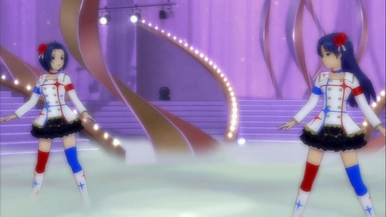 [iDOLM@STER OFA] Tonari ni... (Chihaya, Azusa)