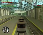 GTA San Andreas: Floating invisible train track