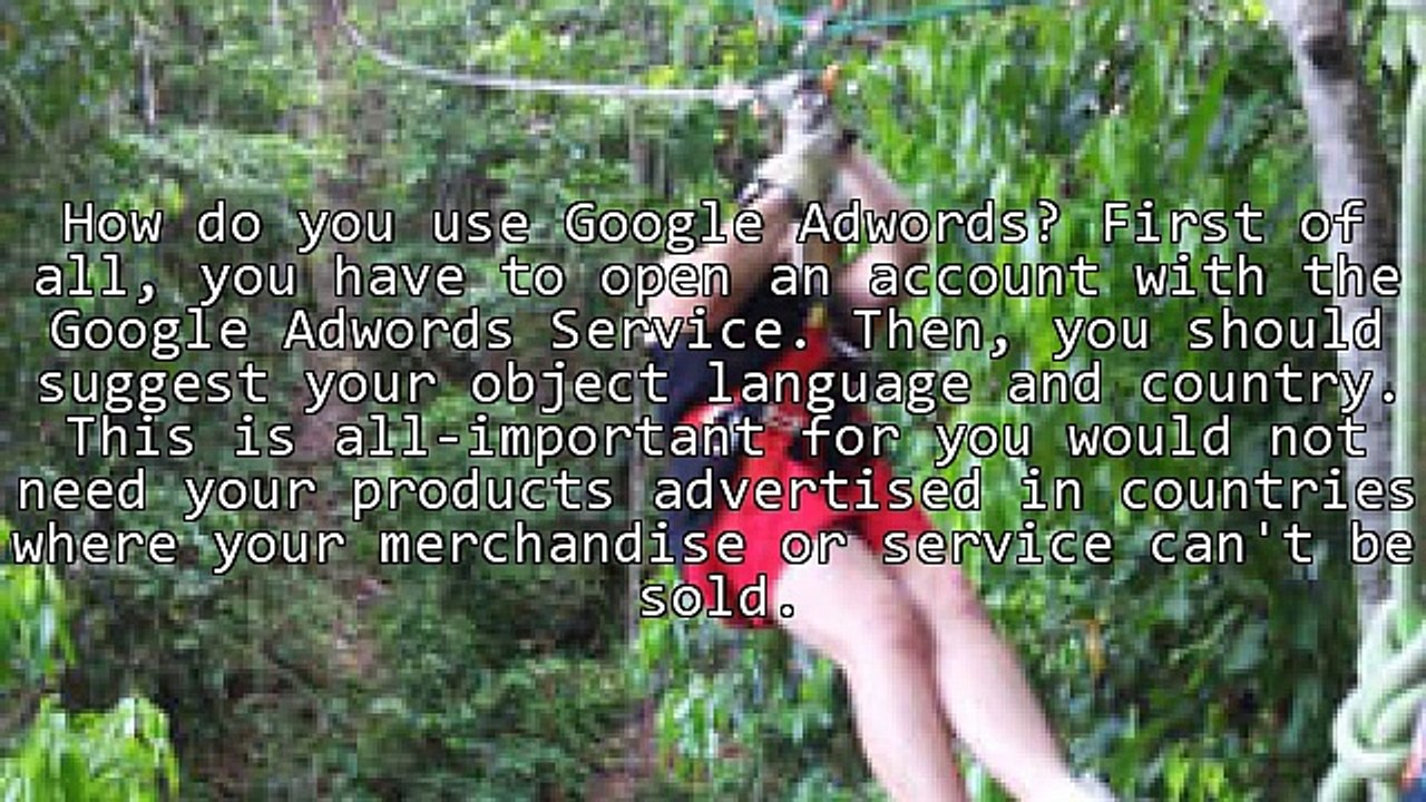 Driving Traffic Using Google Adwords