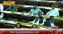Khawaja saad rafique in parliment