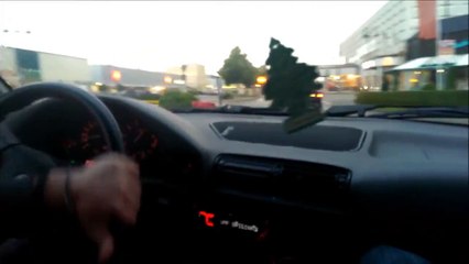 BMW E34 525i street drift