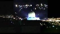 Ufo, Engel über Tempelberg in Jerusalem - Zeichen Maitreya´s