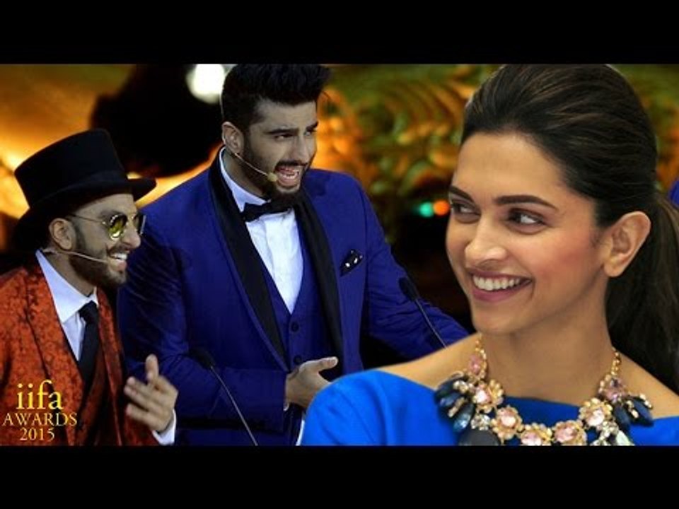 IIFA Awards 2015 | Deepika Padukone says I Love You to Arjun Kapoor