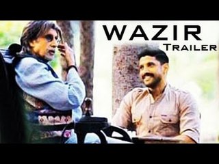 Wazir Official TEASER RELEASES | Amitabh Bachchan, Farhan Akhtar