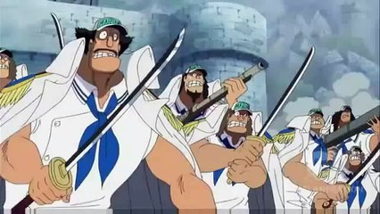 Whitebeard and Jozu Vs Aokiji