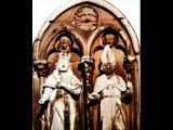Knights Templar symbolically surrounding the Ark of the Covenant
