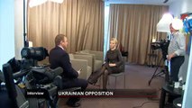 euronews interview - Timoshenko denuncia una represión política a gran...