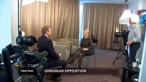 euronews interview - رئيسة الوزراء الأوكرانية...