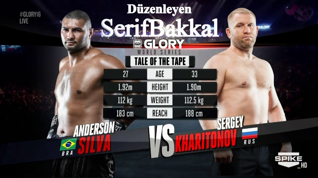 Anderson Silva - Sergey Kharitonov GLORY 16 Denver (Bilgehan Demir Anlatımı)