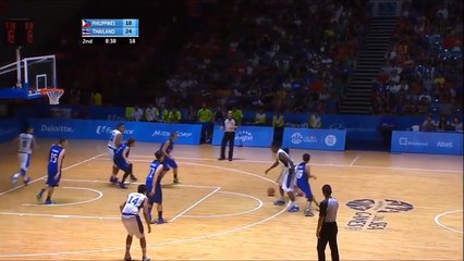Keifer Ravena: Game Highlights  *Sinag Pilipinas vs Thailand*  28th Sea Games Singapore 2015