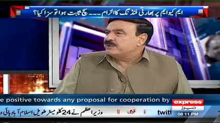 Sheikh Rasheed Opposes Minus Altaf Hussain Formula & Warns For Civil War in Karachi