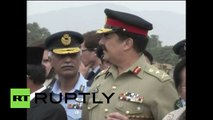 Pakistan: Helicopter crash victims' bodies arrive at military base near Islamabad