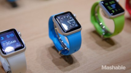 Hands on with the Apple Watch