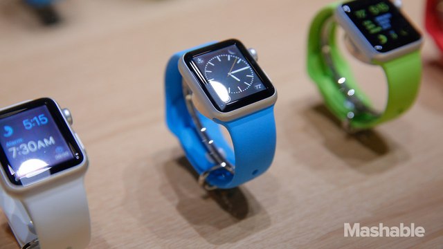 Hands on with the Apple Watch