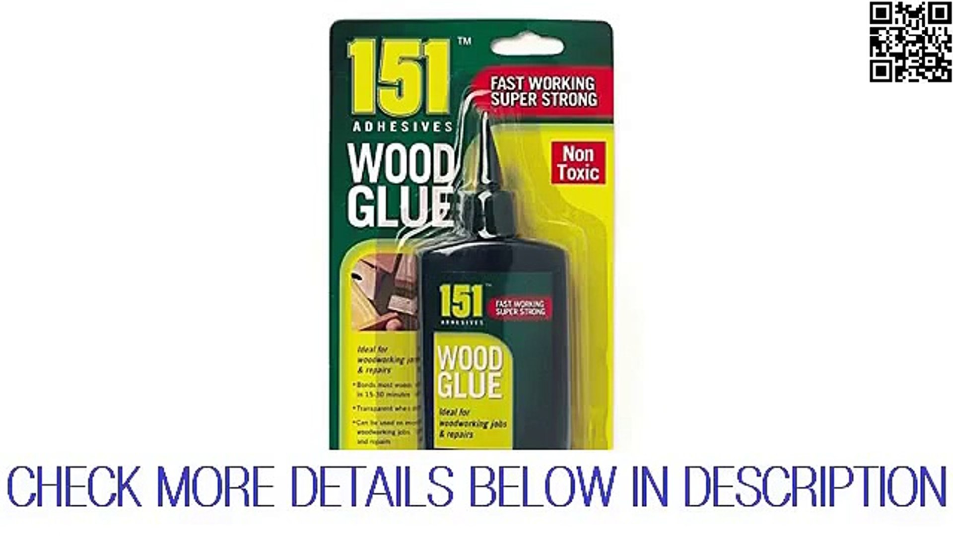 WOOD GLUE PVA FAST WORKING SUPER STRONG NON TOXIC120G 2015