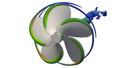 CFD Simulation of a Propellor using OpenFOAM by TotalSim