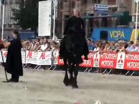 paard en show evenement BORIS friese hengst